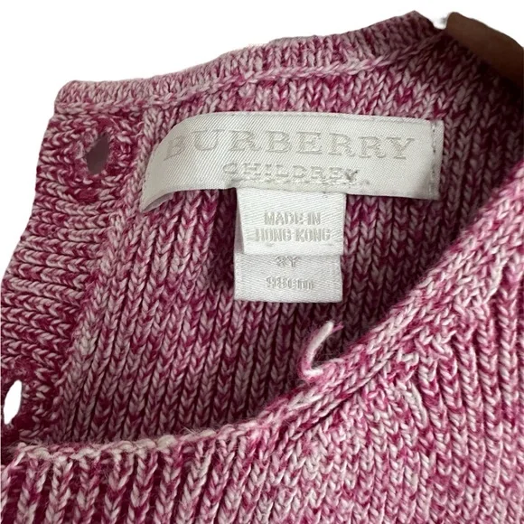 Kids Burberry Sweater 3Y
